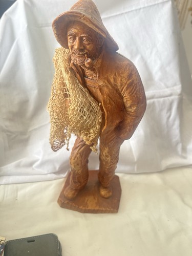 Figurine décorative pêcheur
