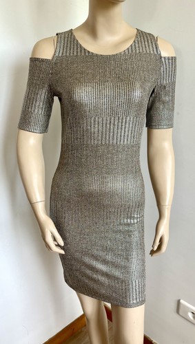 Robe t38 argenté - t38, brillant