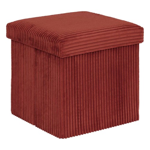 Pouf pliant coffre arum 38cm - pouf,