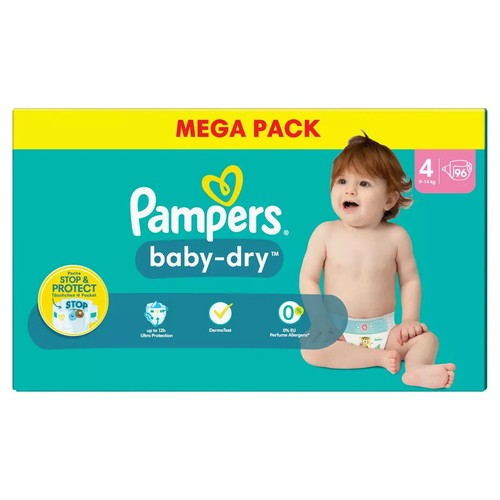 Mega pack couches pampers - pack, 96