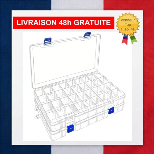 Boîtes rangement plastique - , 34