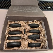 SPA Ethereal Oil Energy Stone Set Hot Massage Basalt Rocks Therapy Relaxation 
