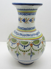 Vintage 12" Pottery Vase Made in Spain for Brasero