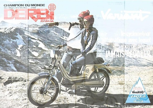 Feuillet prospectus derbi - prospectus,