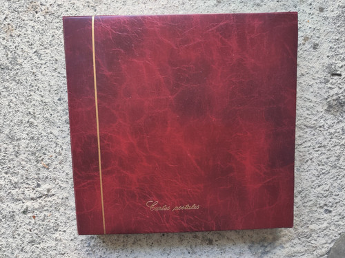 Classeur album bordeaux pour - classeur,