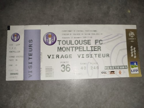 Ticket football toulouse - football,