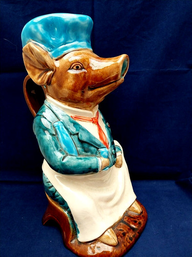 Pichet barbotine cochon pot - barbotine,
