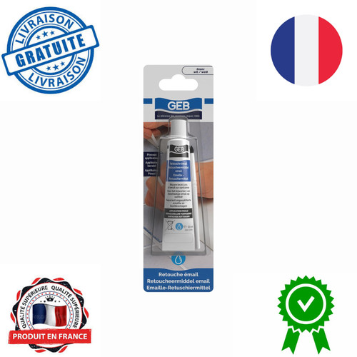 Retouche email couleur blanche - couleur,