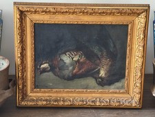 TABLEAU ANCIEN HUILE SUR TOILE
