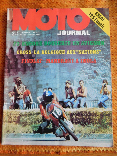 Moto journal 132 fantic - n°,