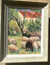 Tableau huile sur toile. Corse