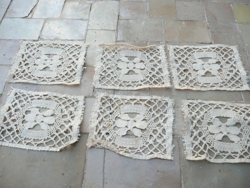 Antique haberdashery inlays - antique,