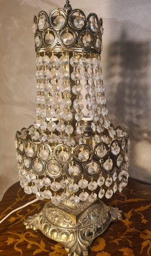 Lampe bronze laiton - lampe,