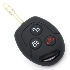 Protège-clavier Ff Noir Protection en Silicone Clés de Voiture Étui Télécommande