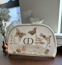 2025 Beauty Pouch Embroidered Butterflies and. Dragonflies Limited Edition