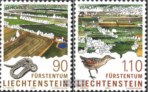 Liechtenstein 1190 1191 - liechtenstein, 1190-1191