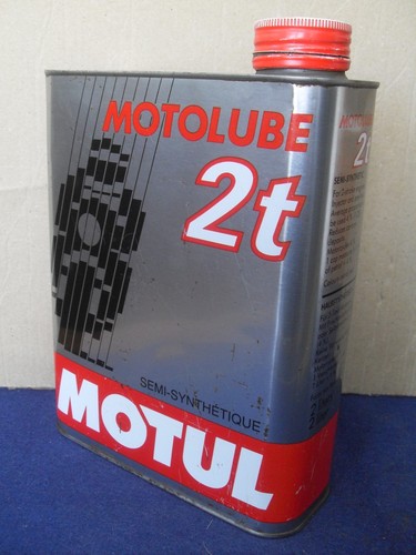 Bidon ancien huile moto - bidon,