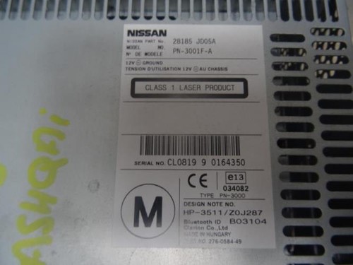 Autoradio origine nissan - d'origine,