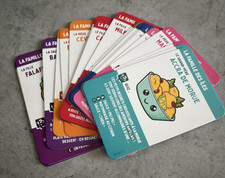 Carte : le tour du monde en cuisine. le jeu des 7 familles match