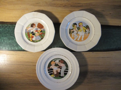 Vintage lot assiettes - lot, 3