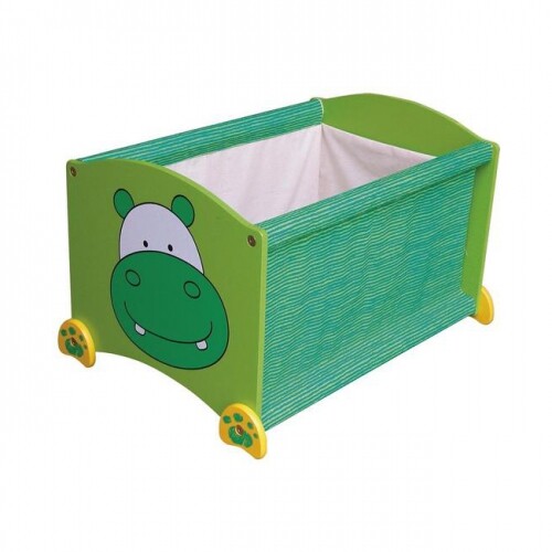 Coffre jouets hippopotame - À,