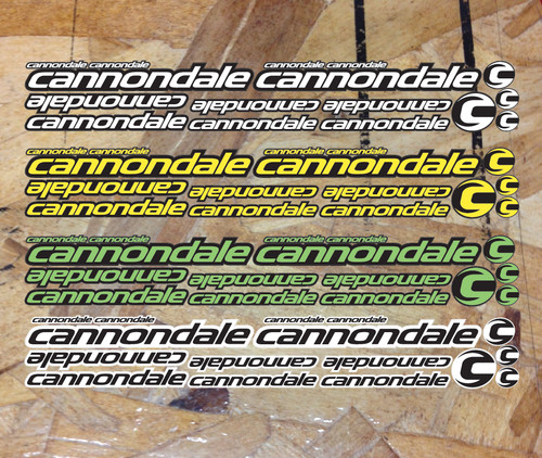 Cannondale vinyl custom decals - vinyl,