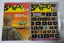 Lot de 2 anciens Spirou magazine