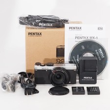 Appareil photo numérique Pentax MX-1 MX1 12,0 MP argent [Exc + 5 dans la boît...