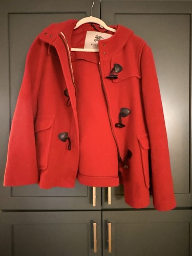 Burberry brit women red wool - burberry,