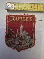 Ecusson brodé vintage