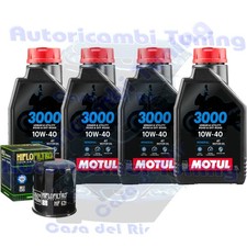 Set Entretien Huile Motul 3000 10W40 Pour Arctic Cat XTX700i Prowler 4X4 2011>