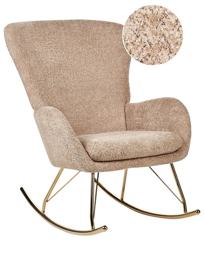 Fauteuil bascule moderne - fauteuil, à