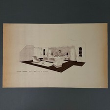 Dessin d'architecte XXe projet