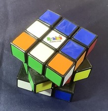 Authentic 3x3x3 Rubik’s Cube Puzzle Fidget Toy Brain Teaser Great Condition