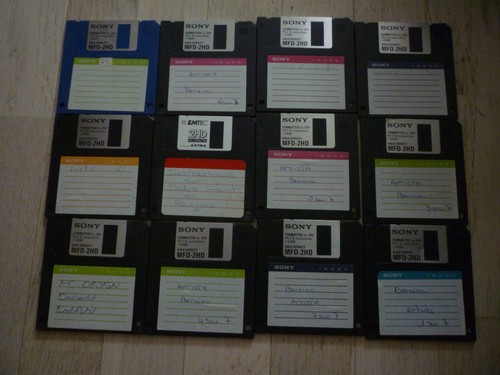 Bernina lot disquettes - ,