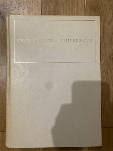 Encyclopédie universalis - encyclopédie,