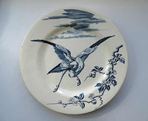 Assiette faience lunéville - kg,