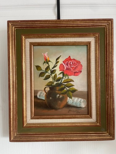 Ancien tableau peinture huile - tableau,