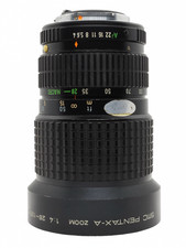 SMC Pentax-A 28-135 mm F4 vintage Pentax-K mount zoom lens  - Used
