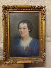 peinture portrait huile sur