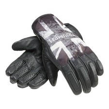Triumph Mono Flag Black Men's Motorcycle Gloves MGVS25504
