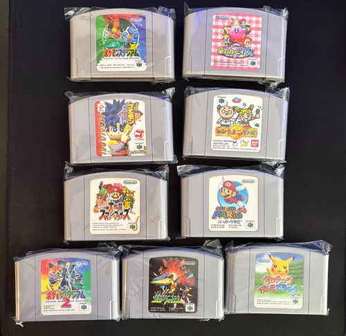 Lot jeux nintendo 64 - jeux,