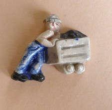 Fève artisanale du MH 2000 - La Mine : Le Mineur & le Wagonnet