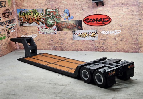Scale lowboy trailer - 1:14,