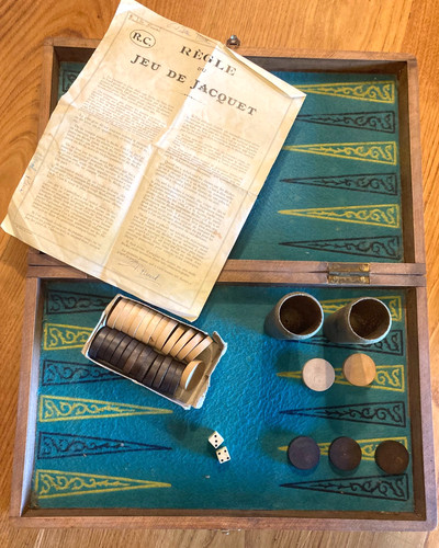Jeu ancien backammon - jeu,