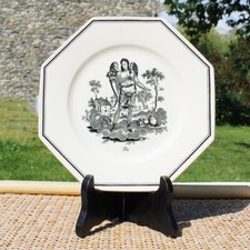 Vintage Villeroy & Boch Les 4 saisons plate / summer / Henri Mouzin