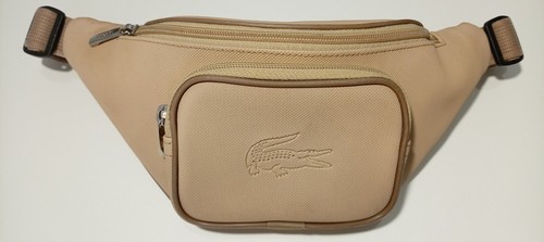 Sac banane lacoste camel - banane, beige