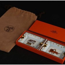 Lot de 2 cendriers HERMES