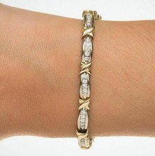 Bracelet de tennis à maillons