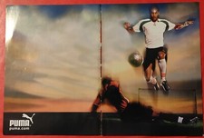 Press advertisement: ANELKA football for PUMA and CARRERA bezel - luxury fashion - 2001